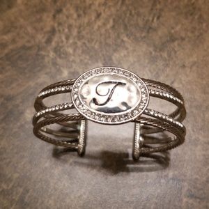 "T" cuff bracelet